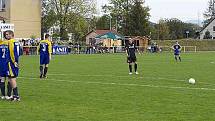 V sobotu 3. října se SK Brušperk na domácím hřišti utkal v mistrovském zápase 1. A třídy, skupiny B s Dolní Lutyní. Po bezbrankovém poločase zvítězili domácí v poměru 2:1, i když neproměnili pokutový kop.