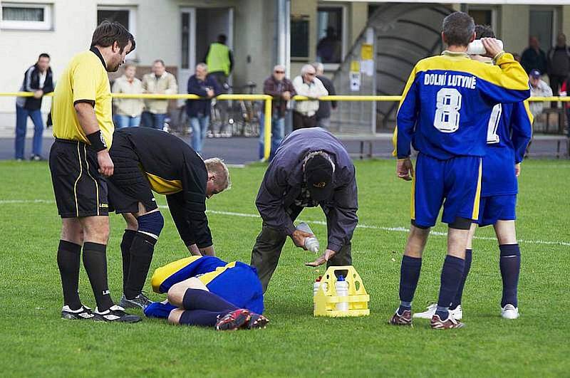 V sobotu 3. října se SK Brušperk na domácím hřišti utkal v mistrovském zápase 1. A třídy, skupiny B s Dolní Lutyní. Po bezbrankovém poločase zvítězili domácí v poměru 2:1, i když neproměnili pokutový kop.