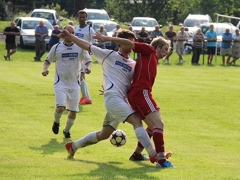 Fotbalisté Raškovic získali v domácím prostředí velice cenné body k záchraně. 