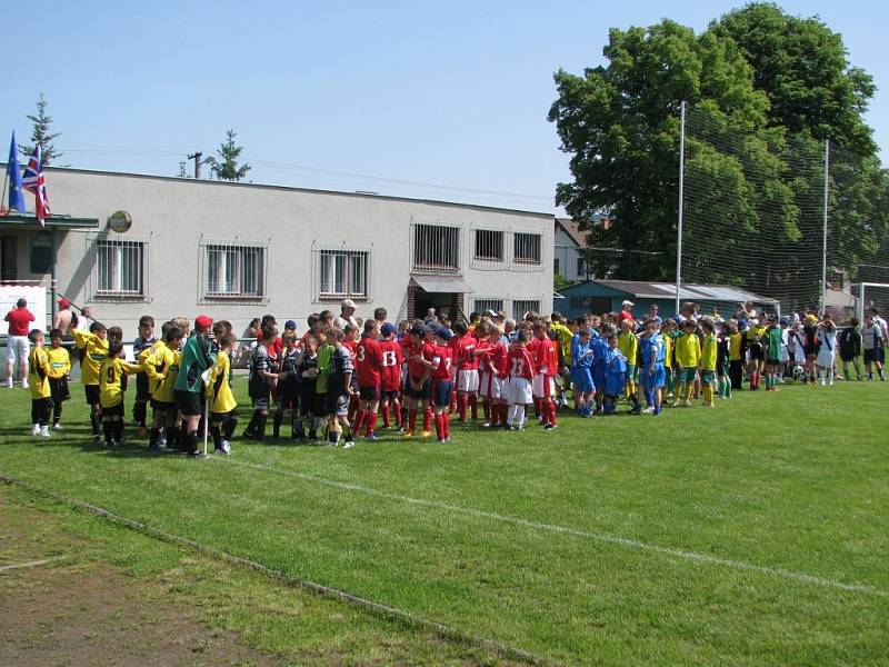 Kozlovice hostily koncem května mezinárodní fotbalový turnaj benjamínků – Beskydský pohár 2008.