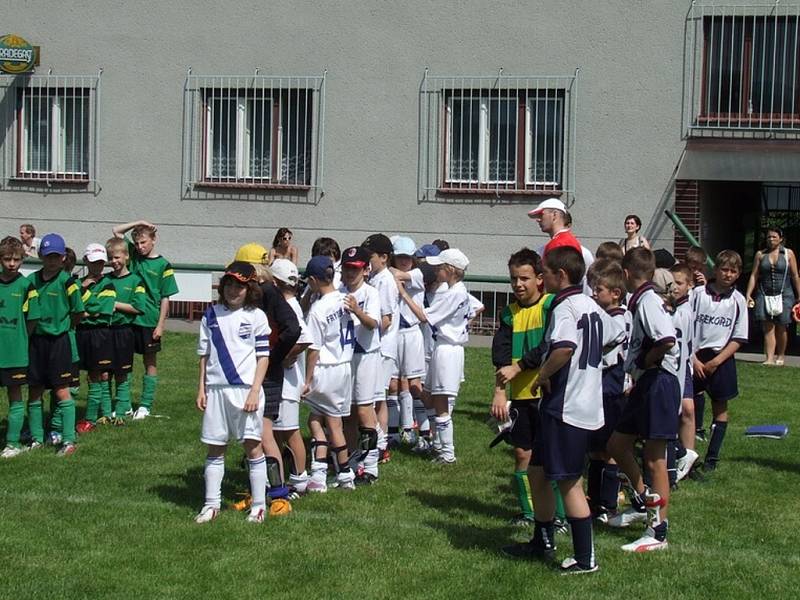 Kozlovice hostily koncem května mezinárodní fotbalový turnaj benjamínků – Beskydský pohár 2008.