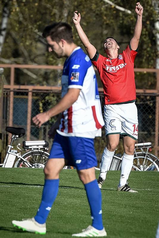 Fotbalový zápas I.A třídy mezi Lučinou a Albrechticemi se objevil v přímém televizním přenosu.