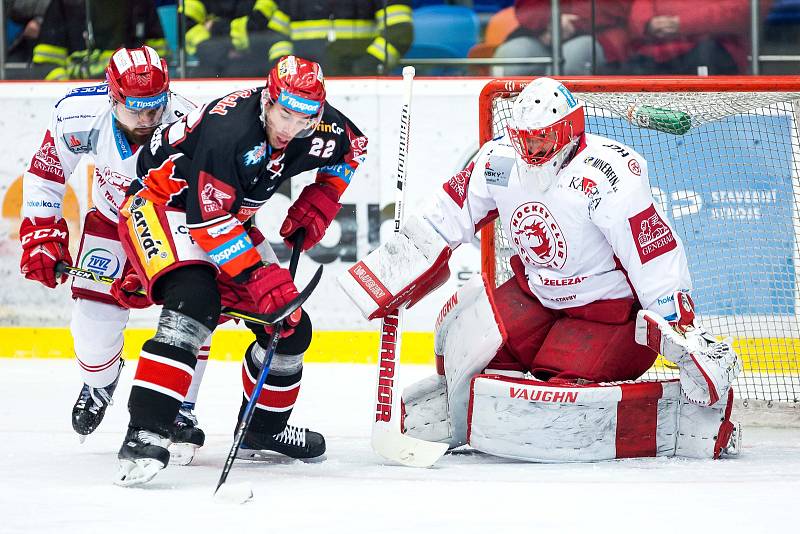 Extraliga hokej Mountfield Hradec Králové vs. Třinec