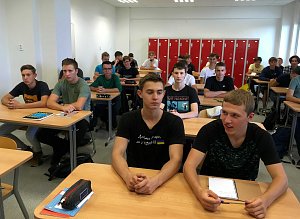 Frýdeckomístecká požární škola obnovila po třinácti letech denní studium maturního oboru požární ochrany, 5. 9. 2023.