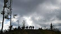 Strážci vrcholu Ondřejník - Ondra a Hanička - oslavili první rok ve výšce 964 m n. m.