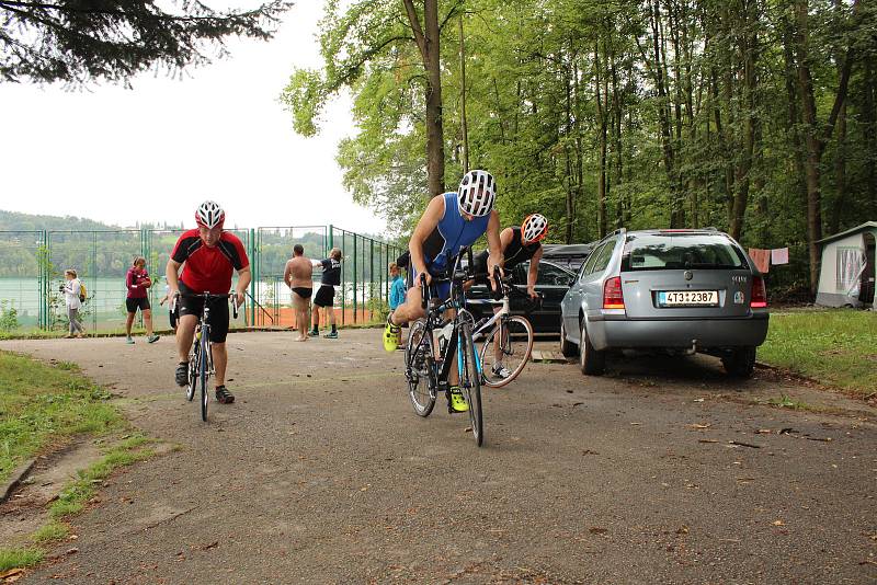 Albrechtický sprint triatlon 2017.