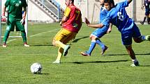 Havířov (v modrém) - Frýdlant n. O. 1:0.