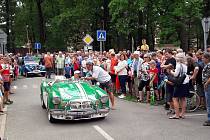 Setkání řidičů starých aut a motocyklů v Bohumíně, které pořádal Veteran car club Ostrava v sobotu 3. srpna 2019.