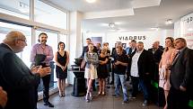 Jaromír Jágr přijel do Bohumína podpořit prodej nového výrobku firmy Viadrus, 5. zaří 2019 v Bohumíně.