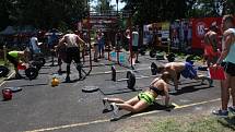 CrossFit závody Superior 14 Summer Games 2015 na letním koupališti v Havířově