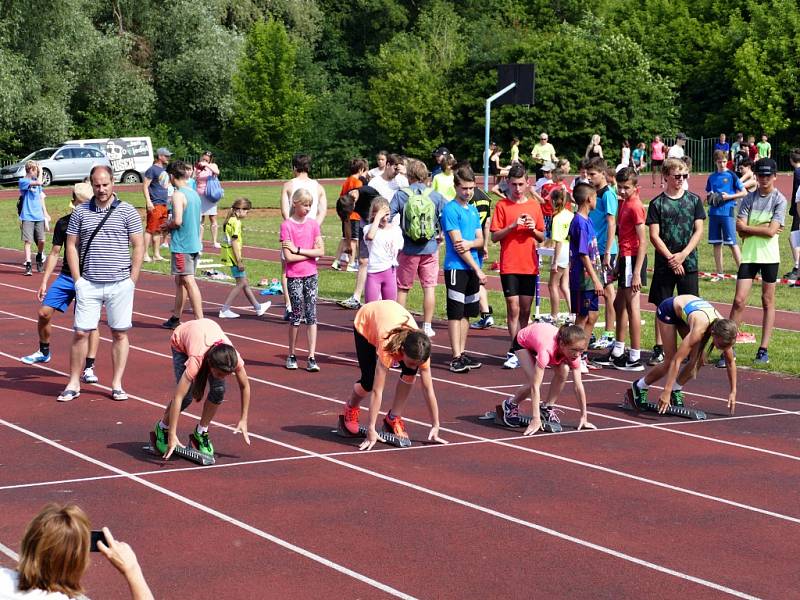 Krajské finále Sazka olympijského víceboje v Havířově.