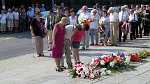 V havířovských Životicích si lidé připomněli památku nacisty zavražděných obyvatel ze 6. srpna roku 1944. 