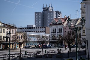 Město Karviná, ilustrační foto, duben 2021.