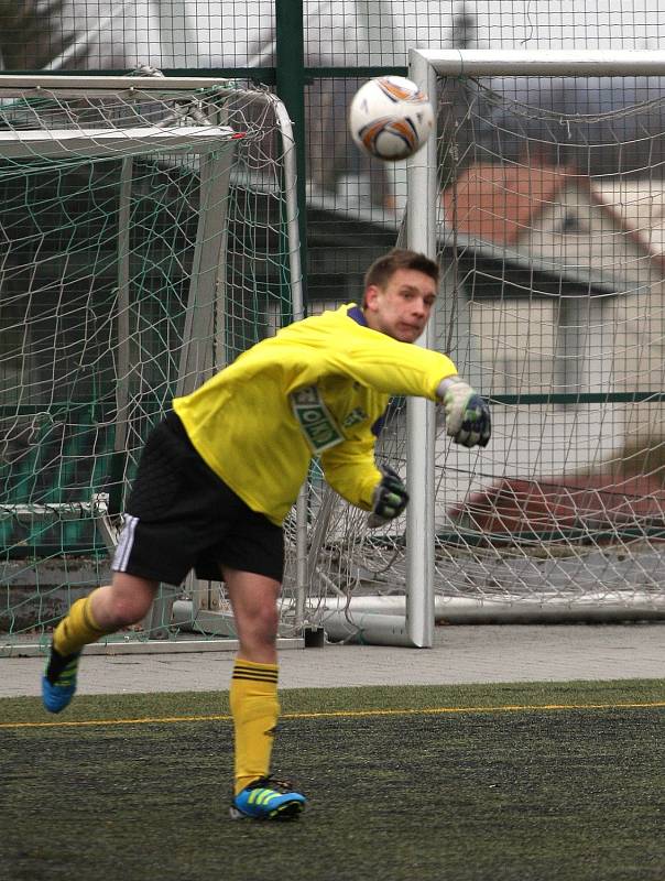 Z utkání dorostu Karviná - Hodonín 3:0.