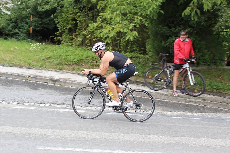 Albrechtický sprint triatlon 2017.