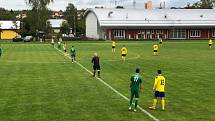 Zápas 7. kola fotbalové I.A třídy, skupiny B, Stonava - Staré Město 4:0.