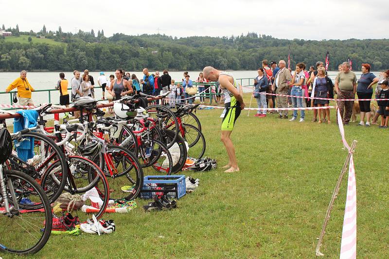 Albrechtický sprint triatlon 2017.