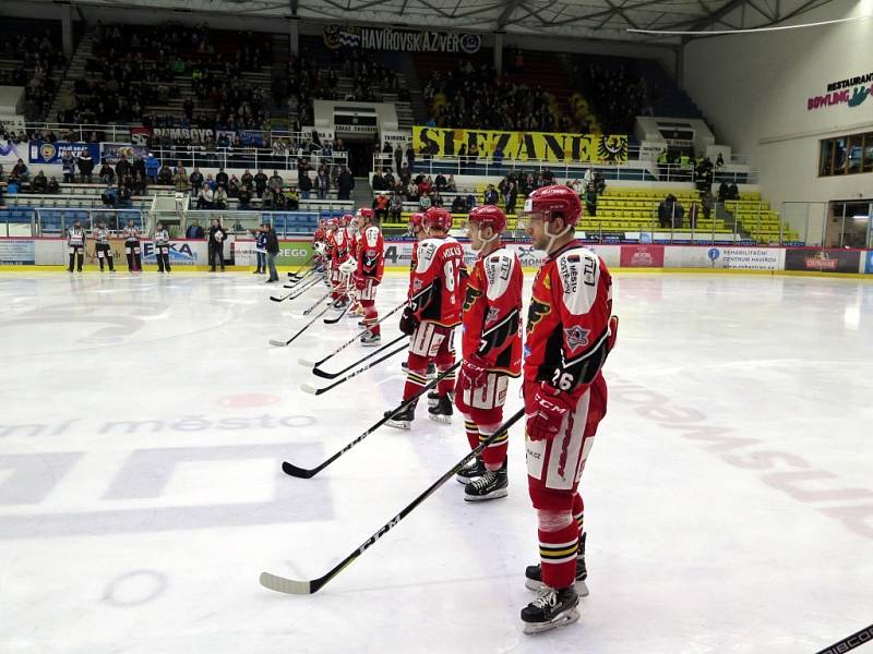 Hokejisté Havířova doma přemohli Prostějov.