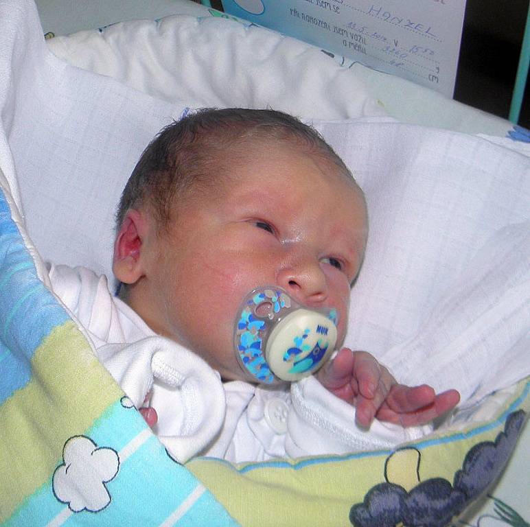 Tobiasek Hanzel se narodil 13.května mamince Lucii Hanzlové z Orlové. Po narození chlapeček vážil 3260 g a měřil 48 cm.