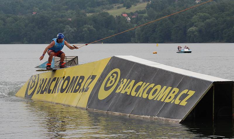 Mezinárodní závody ve wakeboardingu Blackcomb.cz Community Wake Cup, Ski & Wake Park Těrlicko, 17. července 2021.