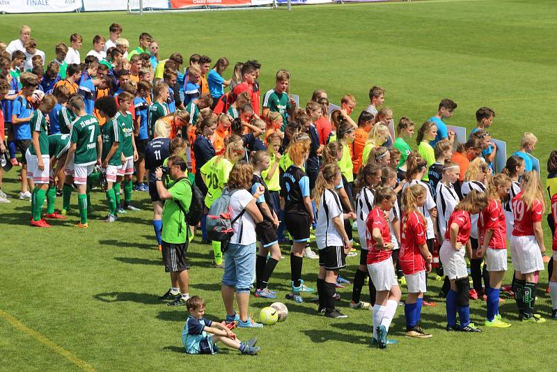 Sportovní liga ZŠ v minifotbale. Zahájení turnaje.