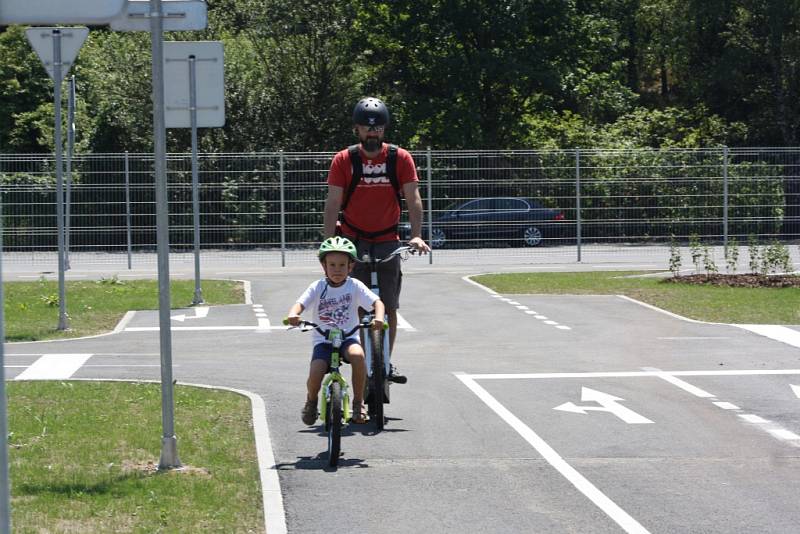 Moderní výukové centrum dopravní výchovy v Havířově-Šumbarku. 