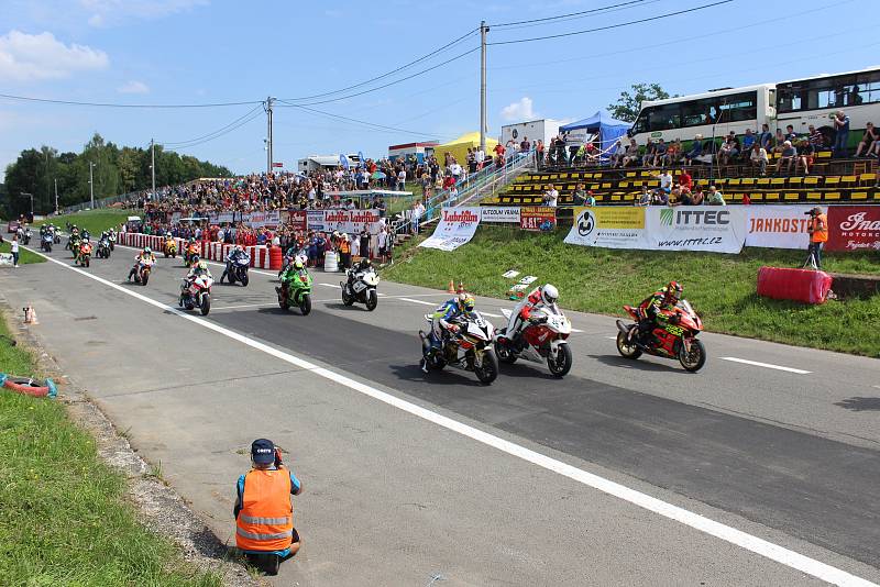 Mezinárodní motocyklové závody Havířovský zlatý kahanec 2018.