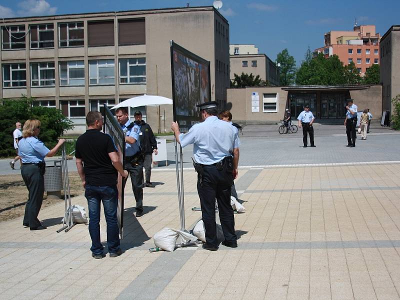 Petiční akci proti potratům ukončila městská policie