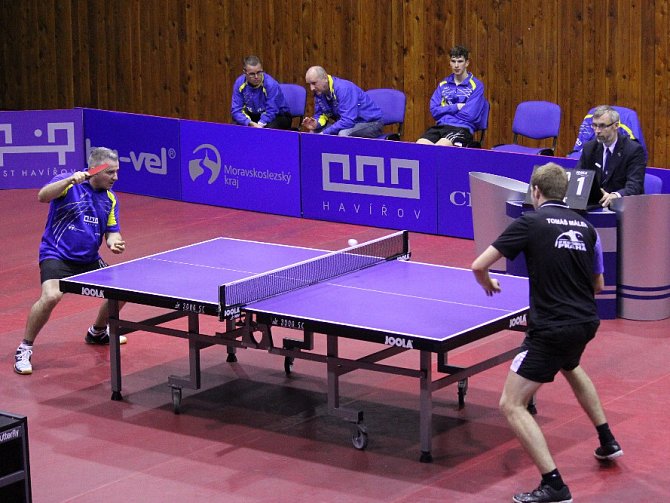 Herna stolního tenisu v Havířově uvidí ve středu kvalitní ping pong.