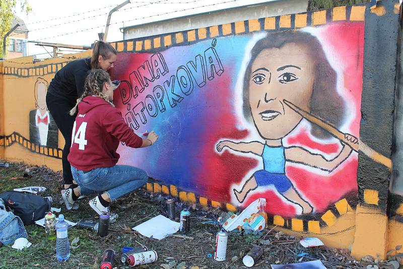 Havířovský umělec Nikola Vavrous přivezl do Karviné 10. ročník své putovního akce United Colours Street-Art Festival.