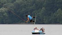 Mezinárodní závody ve wakeboardingu Blackcomb.cz Community Wake Cup, Ski & Wake Park Těrlicko, 17. července 2021.