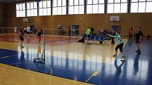 Ve Sportovní hale Žákovská v Havířově se hrál turnaj o pohár ředitele SSRZ v badmintonu.