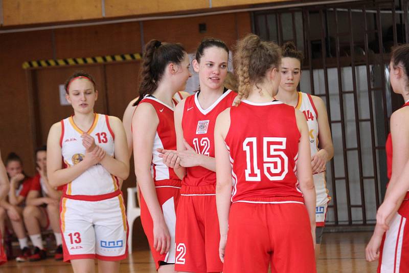 Basketbalistky Havířova nestačily v play off kadetek na favorizovanou Spartu.