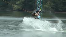 Těrlická přehrada hostila republikový šampionát wakeboardistů a wakeskaterů.