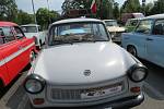 Téměř třicet starých automobilů značky Trabant představil v sobotu dopoledne na náměstí Republiky v Havířově Veterán Trabant klub z Bohumína.