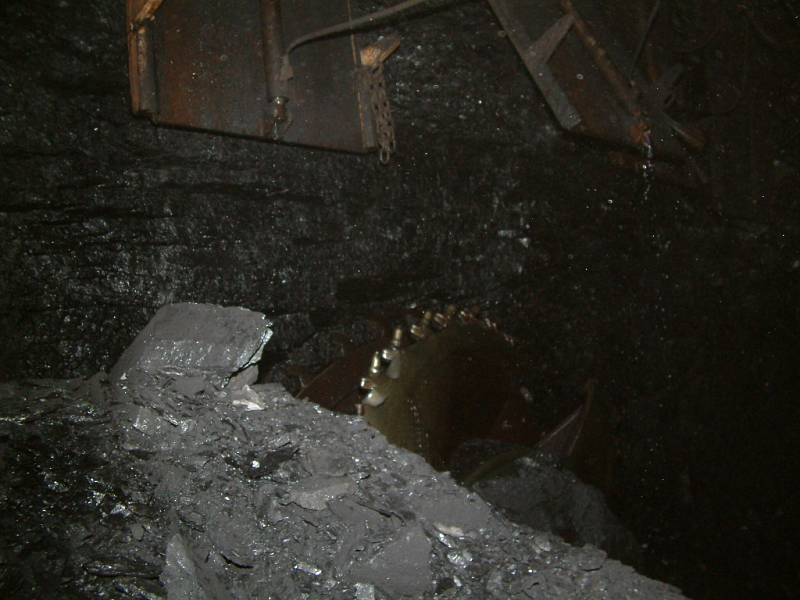 Podzemí černouhelných dolů na Karvinsku. Ilustrační snímek. 