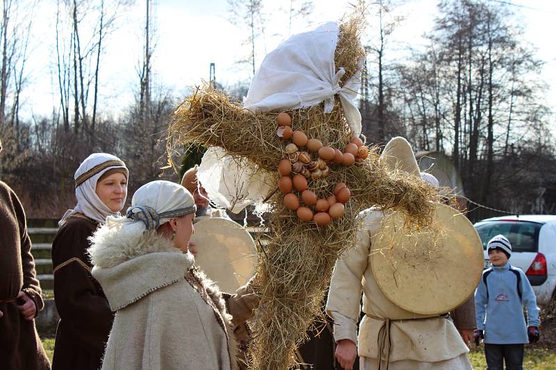 Vynášení Morany v Petrovicích u Karviné.