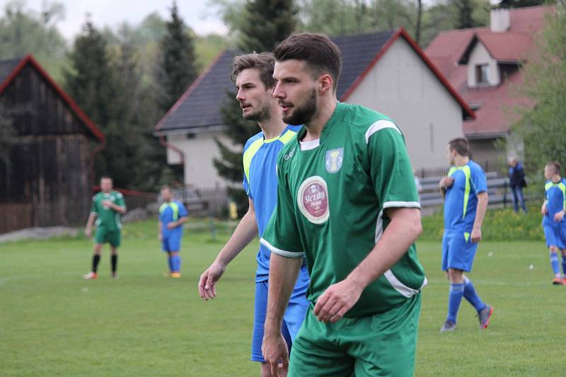 Horní Bludovice (v zeleném) přehrály na domácím hřišti Gascontrol Havířov 3:1.