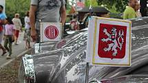 Do Bohumína se v sobotu 3. srpna 2019 sjelo na 122 historických vozů na setkání řidičů starých aut a motocyklů, které pořádal Veteran car club Ostrava.