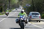 Mezinárodní závod žen v cyklistice Gracia Orlová. Průjezd Bludovickým kopcem v Havířově. 