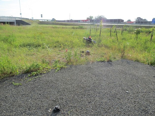 Tragická nehoda motorkáře v Bohumíně. 