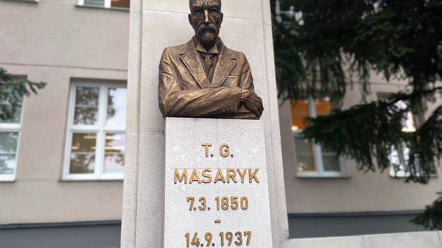 Bohumín odhalil nový pomník T. G. Masaryka.