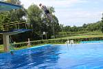 HighJump 2017 na havířovském letním koupališti. 