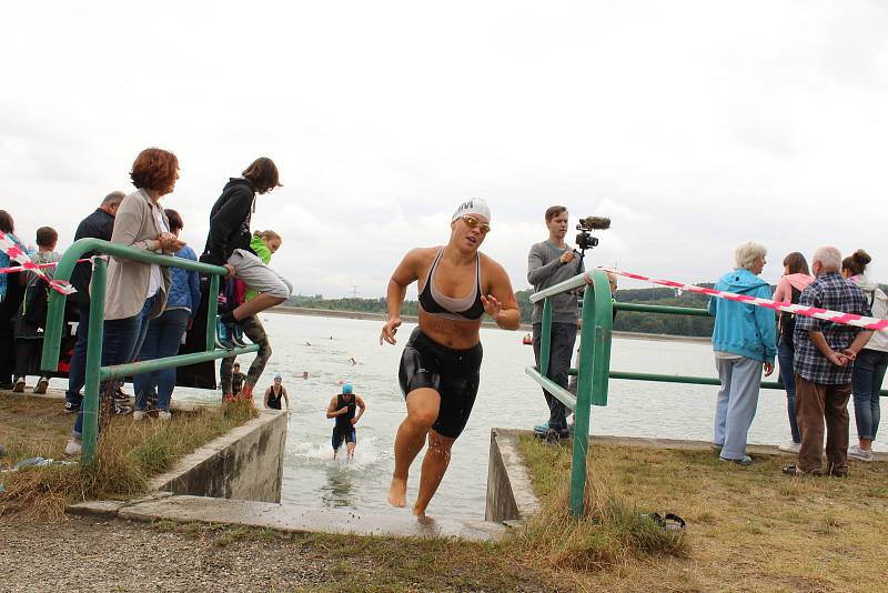 Albrechtický sprint triatlon 2017.