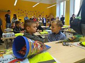 První školní den v Bohumíně, 4. září 2023.