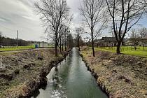 Jarní procházka podél Lučiny, Staré řeky, v Horních Bludovicích, duben 2021.