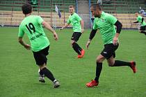 Fotbalisté Bohumína remizovali v derby 8. kola divize F v Havířově 1:1 (24. 9. 2023).