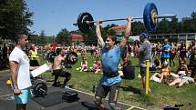 CrossFit závody Superior 14 Summer Games 2015 na letním koupališti v Havířově