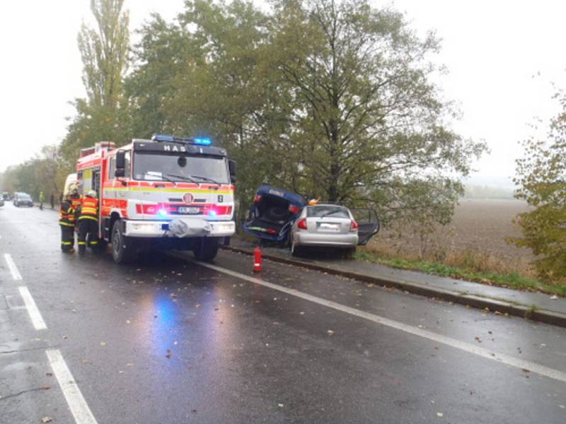 Nehoda dvou osobních automobiů v Šenově si vyžádala zranění sedmi osob. 