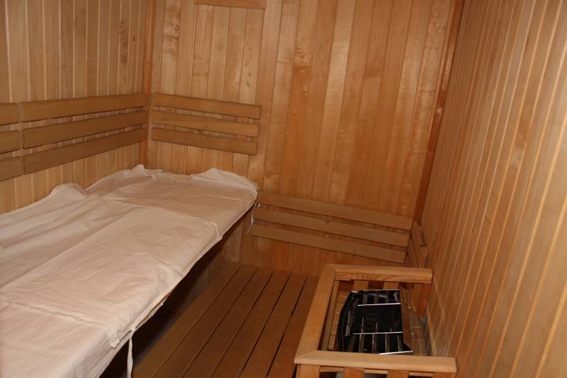 Havířovští předškoláci navštěvují pravidelně saunu přímo ve své školce. 